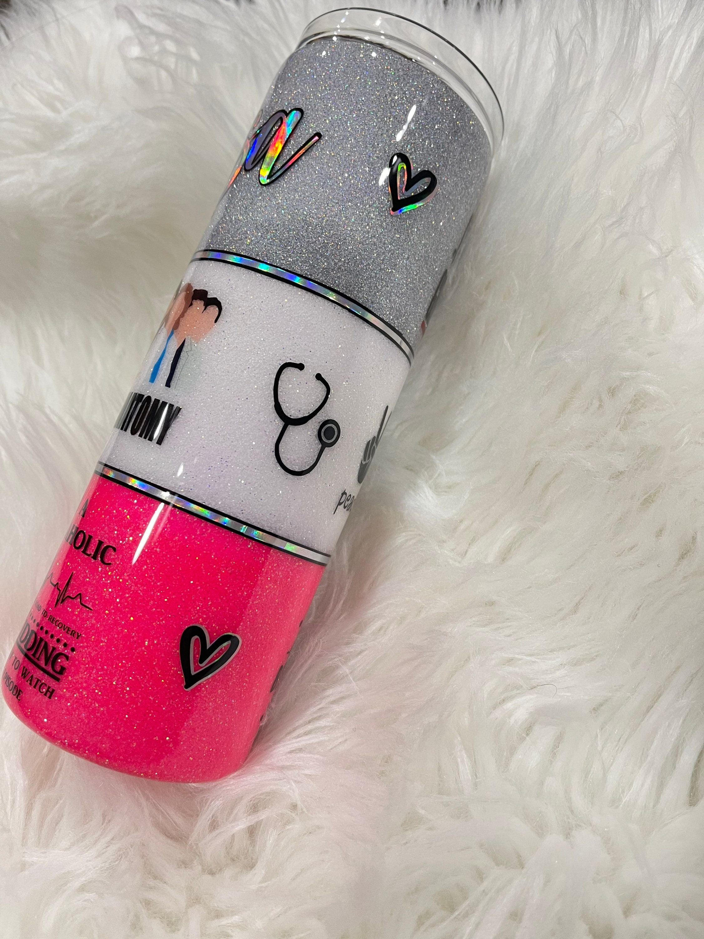 Grey's Anatomy Fan 20 Oz Skinny Tumbler Etsy