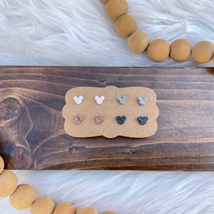 Mini Maus Ohrstecker 4ct