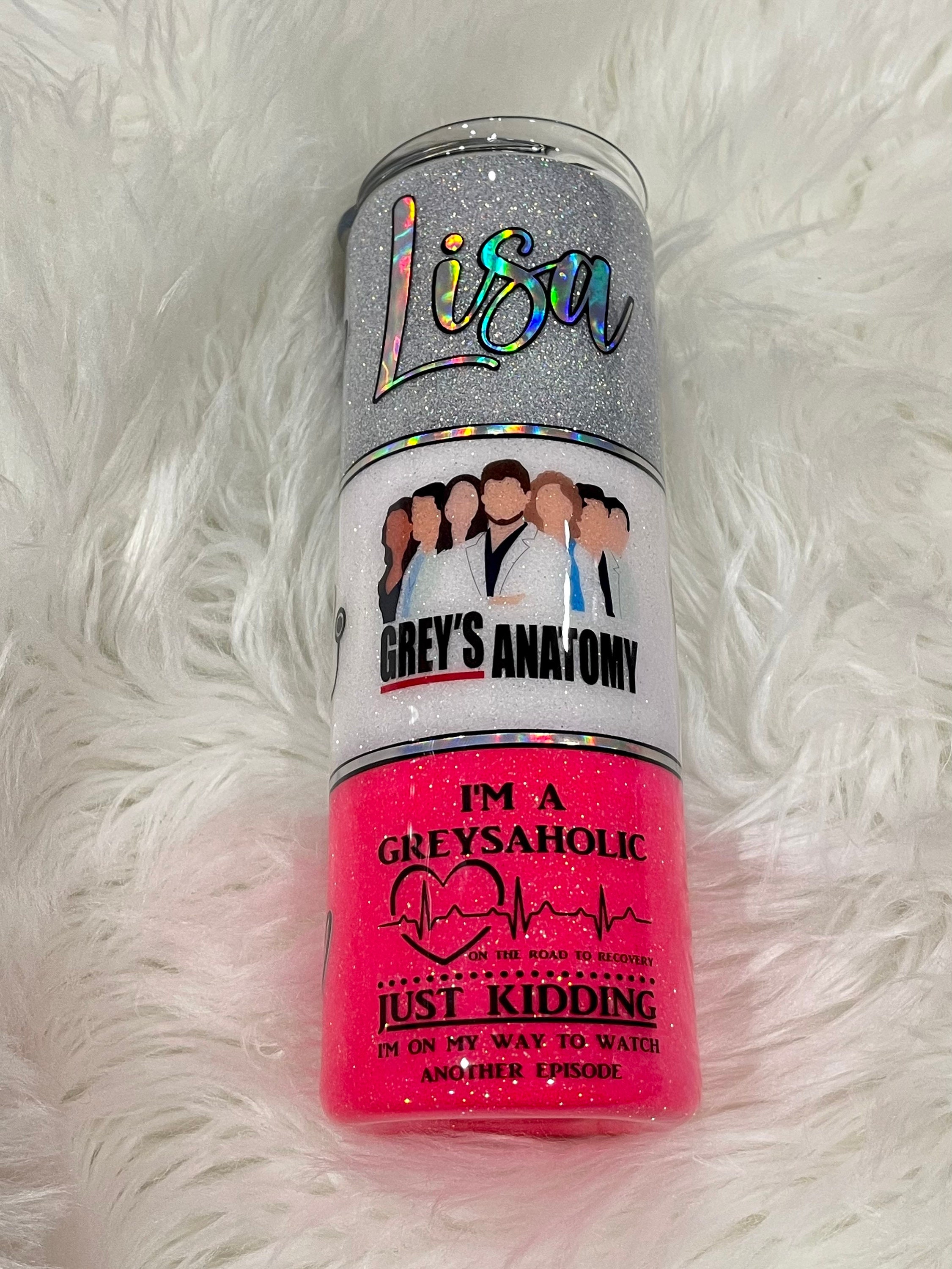 Grey's Anatomy Fan 20 Oz Skinny Tumbler Etsy