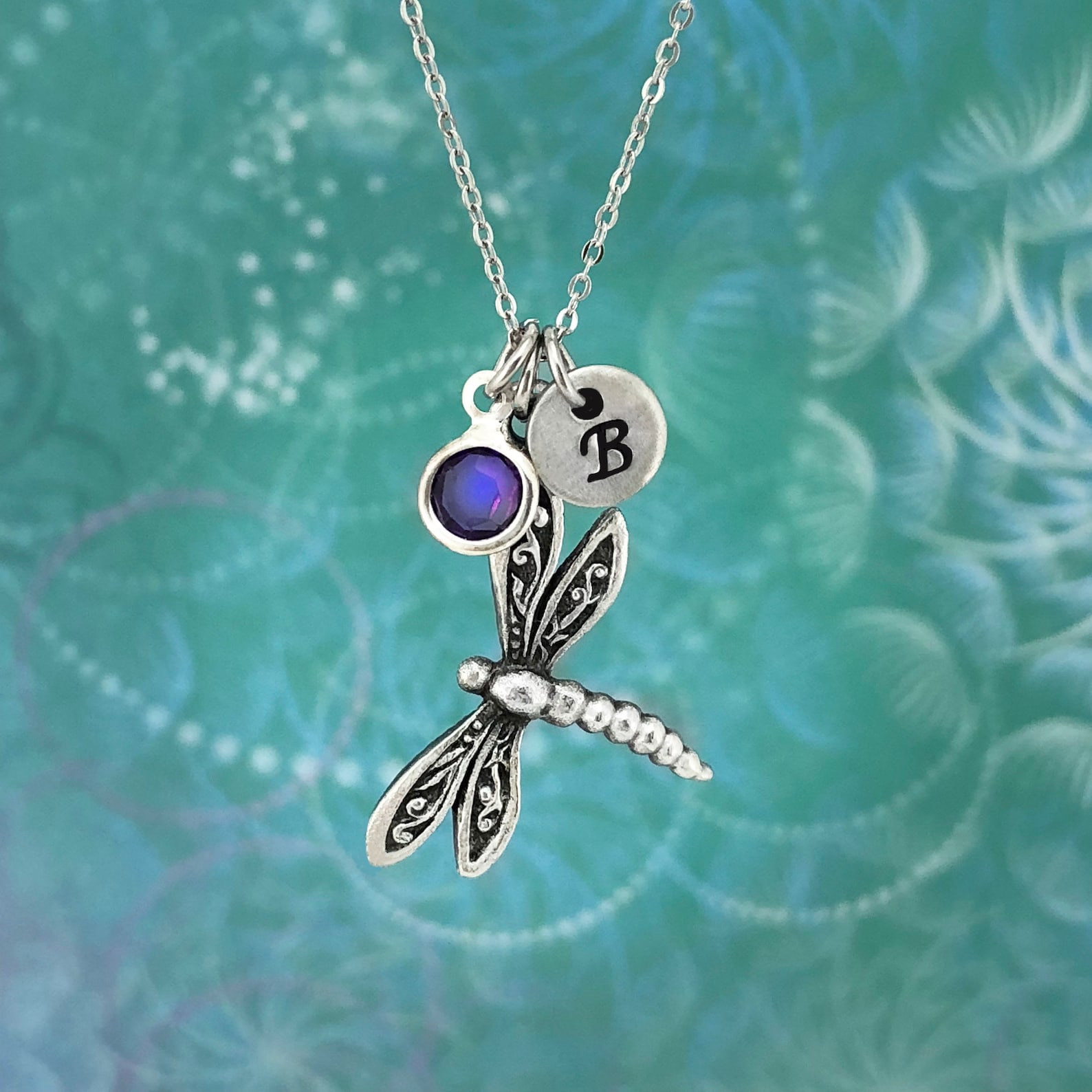 Dragonfly Necklace Jewelry Personalized Dragonfly Necklace Etsy Australia