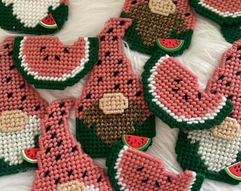 Watermelon theme magnets