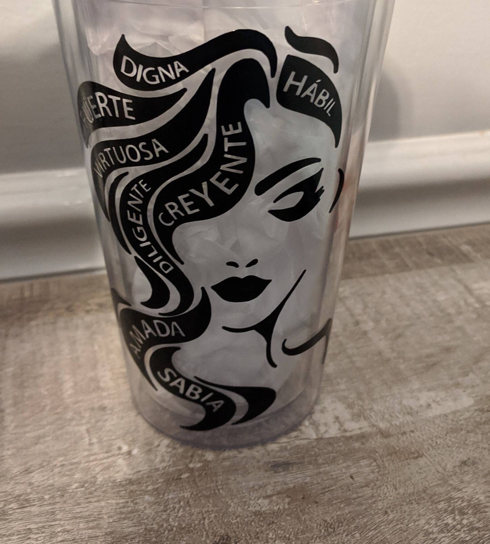 Mother's day tumbler 16oz Spanish quote Spanish Etsy