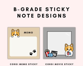 B-Grade Sticky Notes