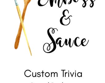 Custom Trivia Game *Digital Package* 8 Rounds