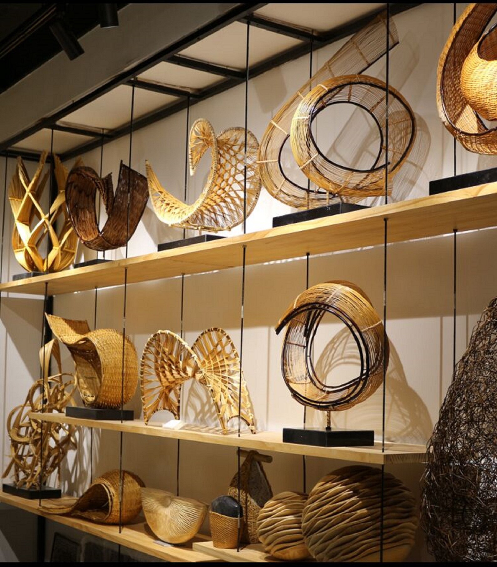 Varied size bamboo strips for making bamboo weaving Etsy