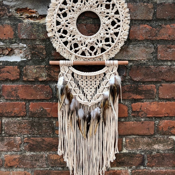 Large Macrame Dreamcatcher