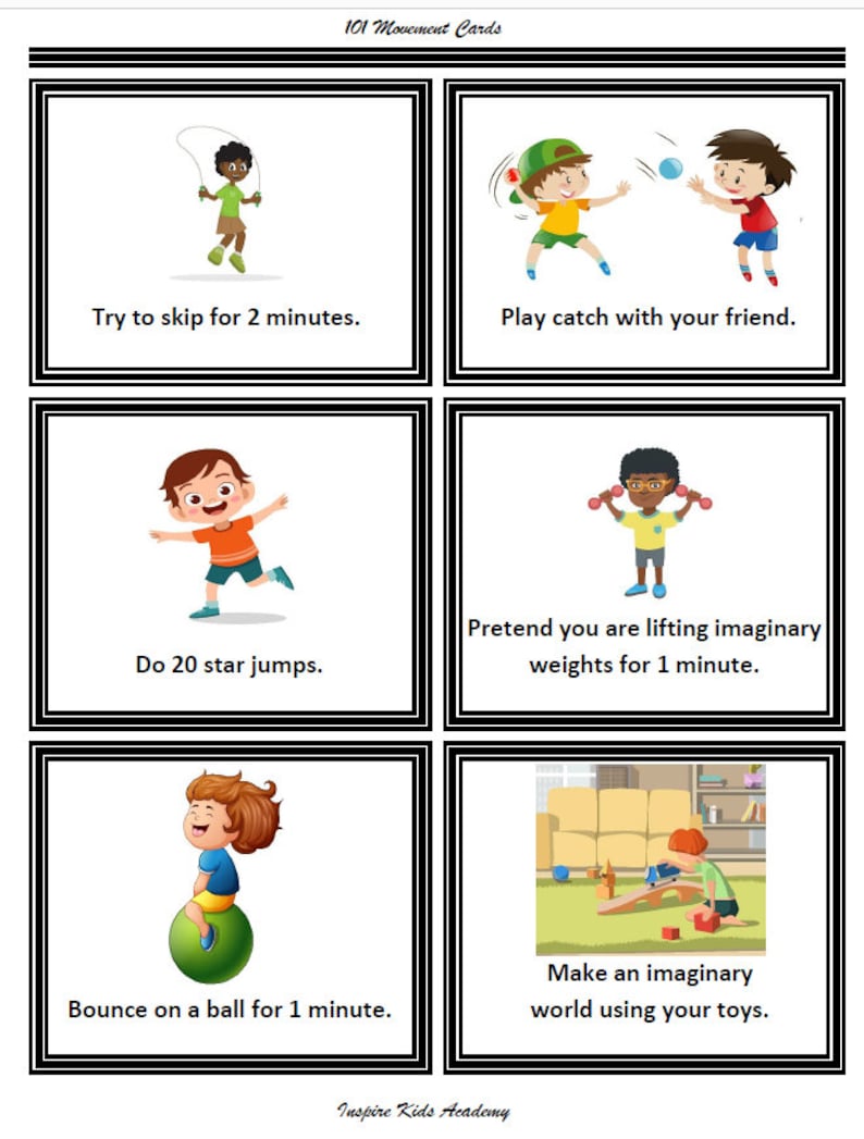Movement Card 1