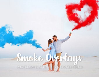 80 Smoke effect Photo Overlays, photoshop overlays, Wedding overlays, Smoke and fog PNG overlays, Party overlays, easy to use PNG format