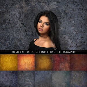 30 Metal background  for portrait Photography Backdrops | Portrait Studio | Digital Background Texture, Photoshop Overlays, Backdrop