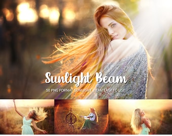 56 Sonnenstrahl-Overlays, Sunshine-Overlays, Photoshop-Overlays, Sonnenlichtstrahl-Overlays, Sonnenlichtstrahl-Fotoeffekt, PNG-Format