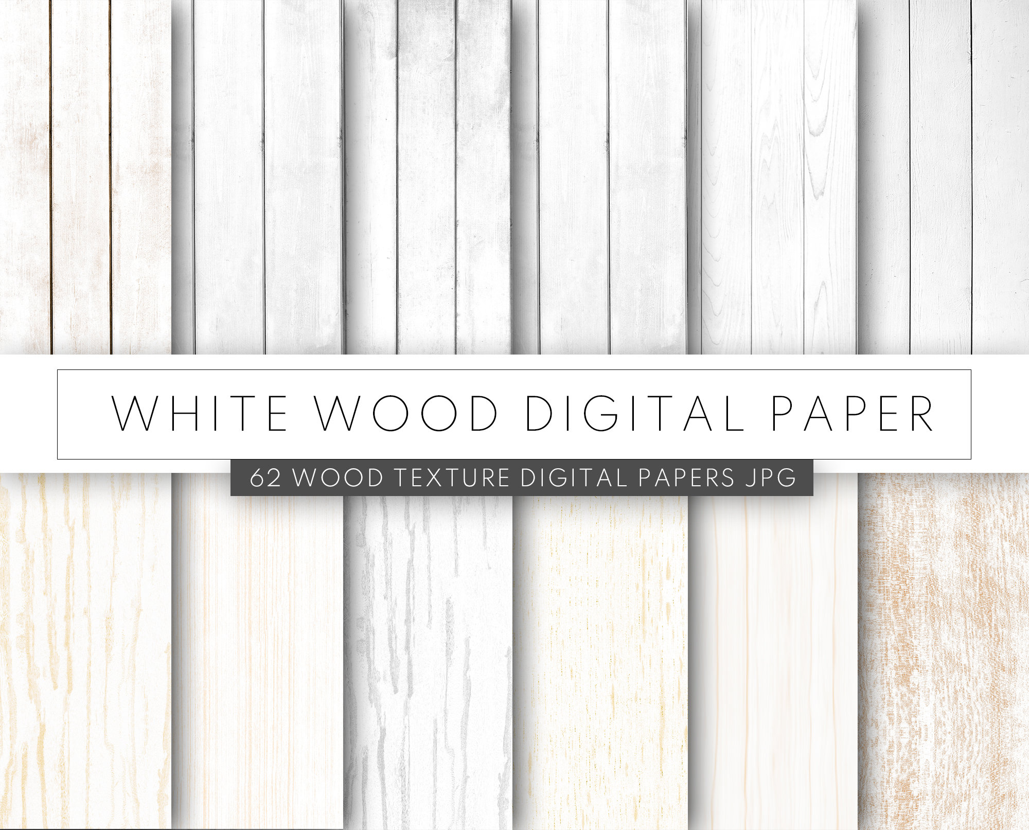 White Wooden Flooring Texture