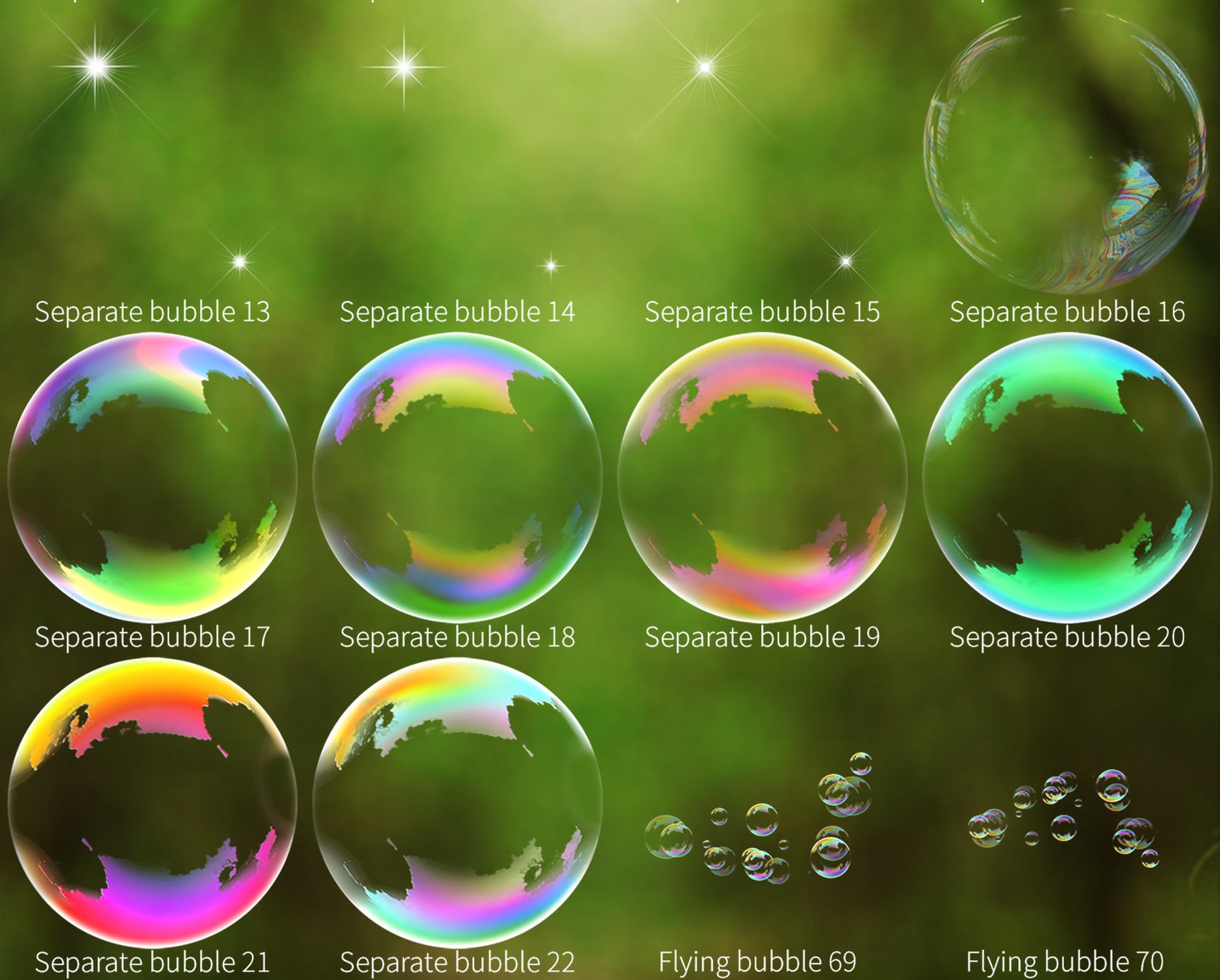 70 Blowing Soap Bubble Overlays Wedding & Kids Etsy