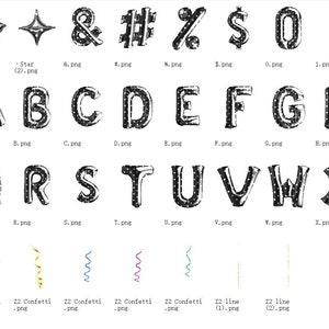 59 Black Polka Dots Letters & Number Balloon Overlays Png, Photoshop ...