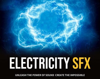 124 Electric Arc and Lightning Thunder Sound Effects – Ideal for Destruction & Sci-Fi Projects