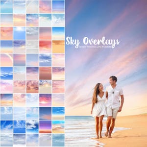 Superpositions de ciel, ciel bleu, coucher de soleil, nuages, superposition de photoshop, texture, spectaculaire, superposition, ciel naturel, paquet, superpositions de ciel