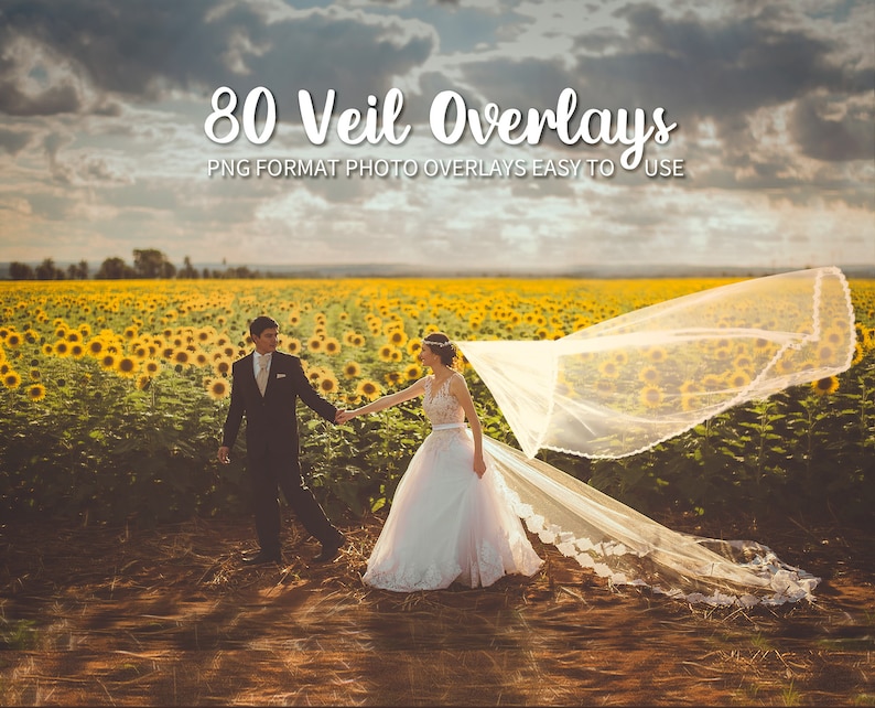 80 wedding veil overlays, wedding dress overlays, Flying fabric overlay Photoshop Overlay, Create great wedding photos digital download png image 3