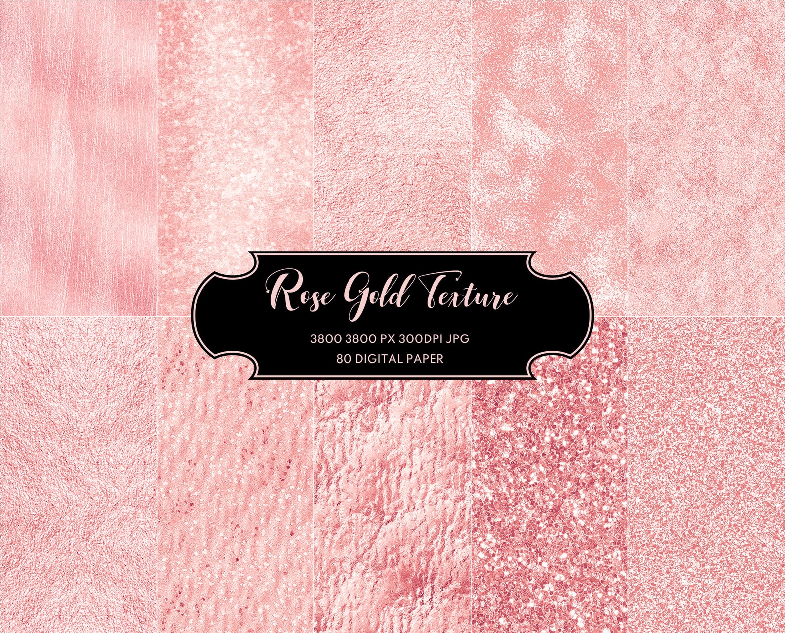 Rose Gold Backdrop Rosegold Texture Rosegold Paper Rosegold Etsy