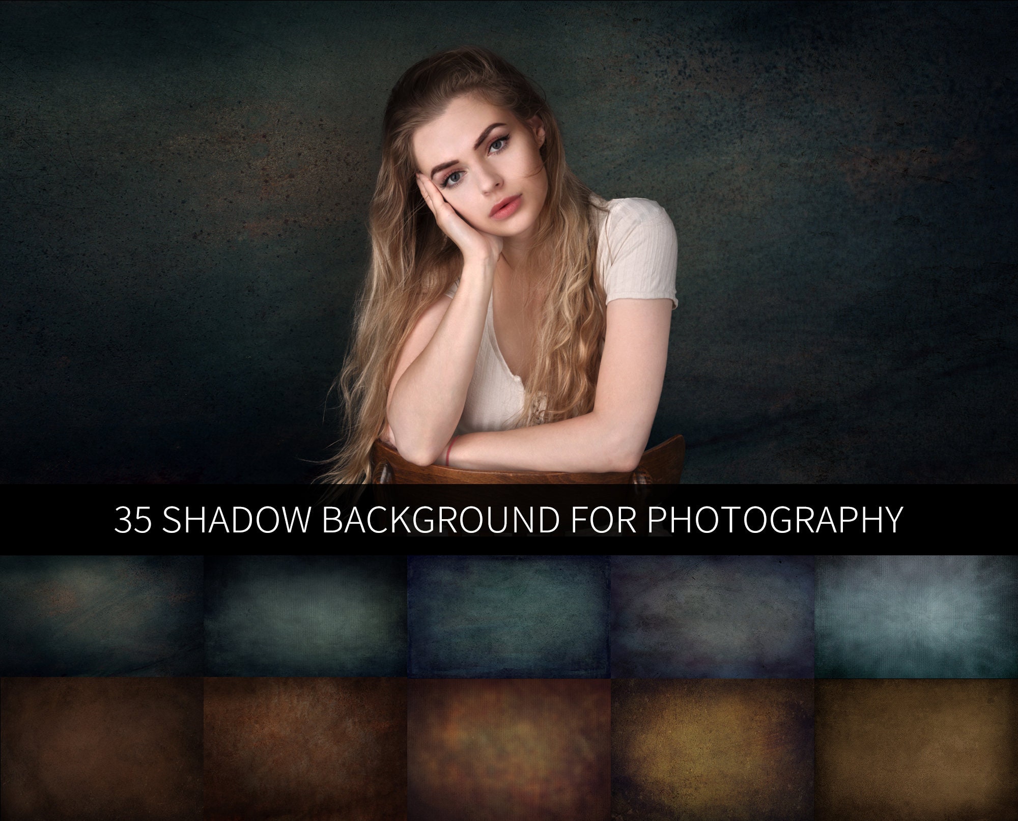 150 Portrait Digital Backdrop for Photography Muslin Backdrop Metal ...