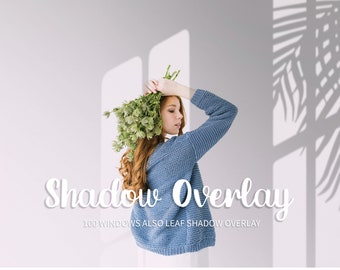 100 botanic shadows overlays：Blinds photo overlays Plant tree flower Shadow Light Casts overlays Botanic Realistic Shadow Overlay  PNG