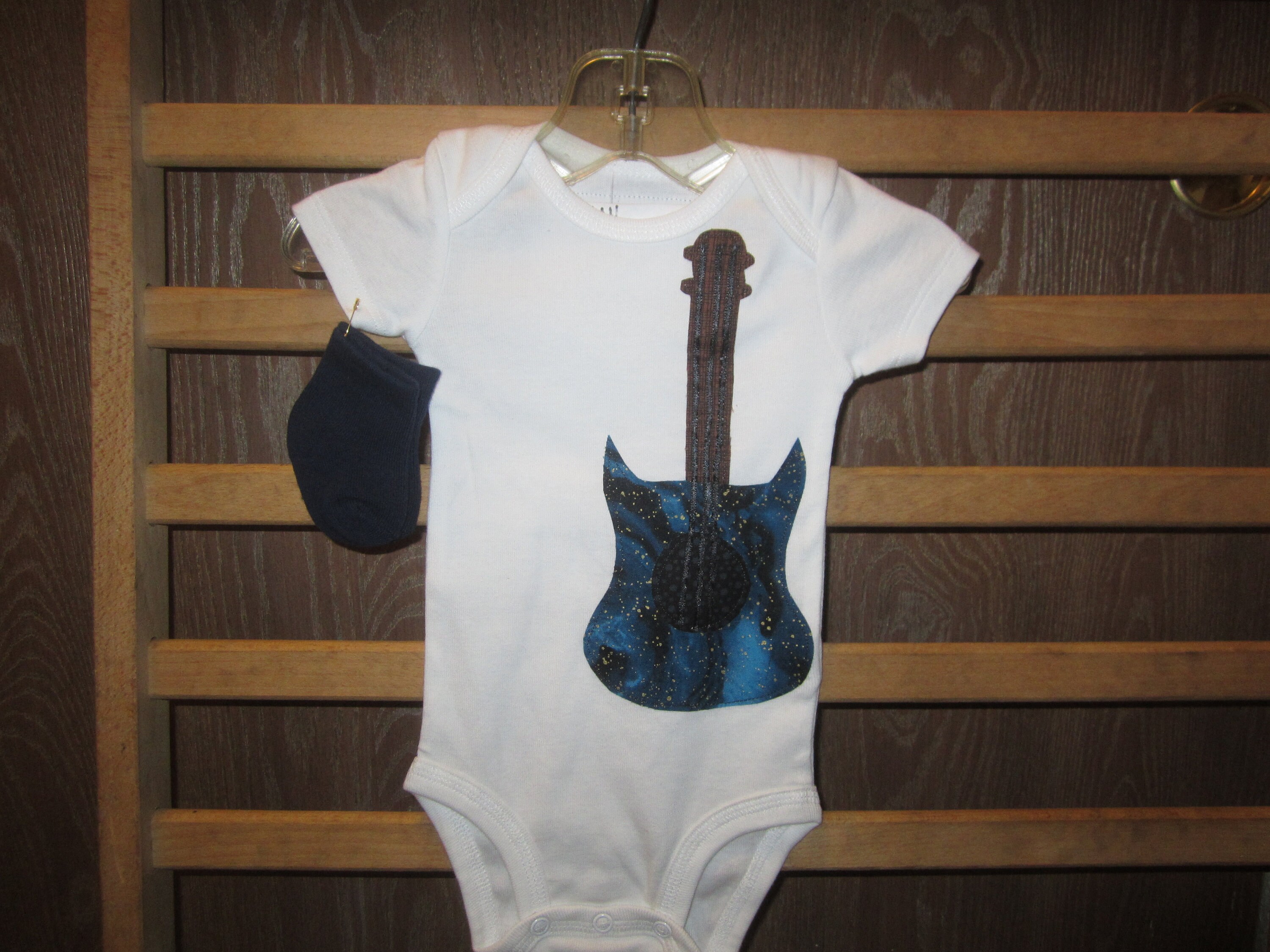 Baby One Piece with Matching Socks 6 months