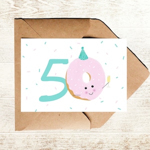 personalisierbare Geburtstagskarte runder Geburtstag 20 bis 90
