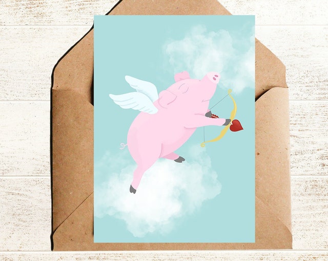 Boofle Valentinstagskarte Für Verlobte – Mit Goldfolie, 16,5 X 25,4 Cm