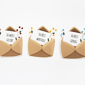 Sticker Set aufmunternde Erinnerungen