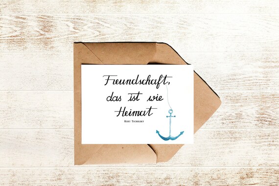 Spruch über freundschaft
