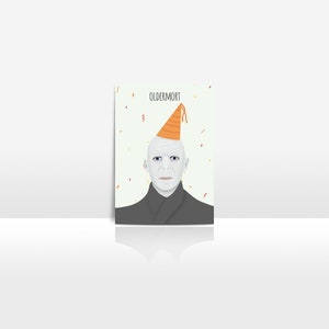 Funny birthday card Oldermort for Harry Potter fans image 5