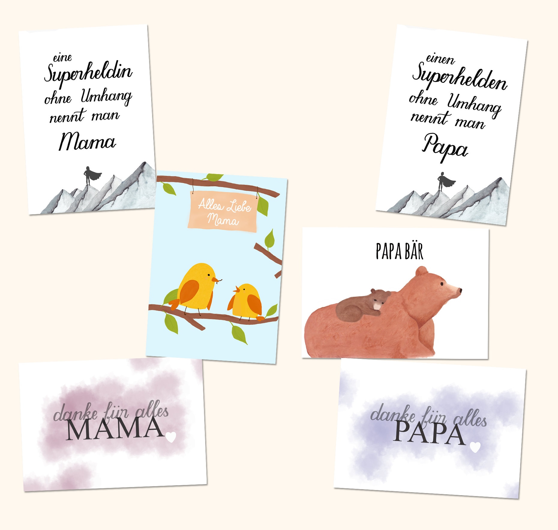 Vatertagskarte Mit Umschlag – Postkarte Zum Vatertag Mit Spruch, Motiv 4, Frei Beschreibbar, Made In Germany