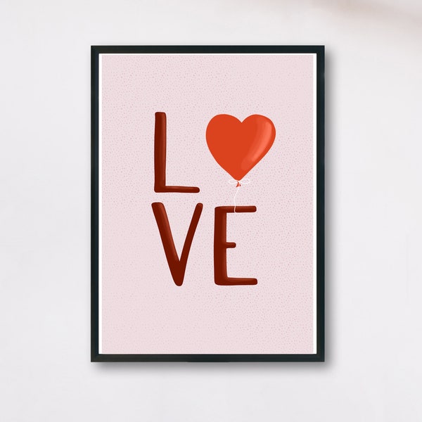 Typographie Poster LOVE