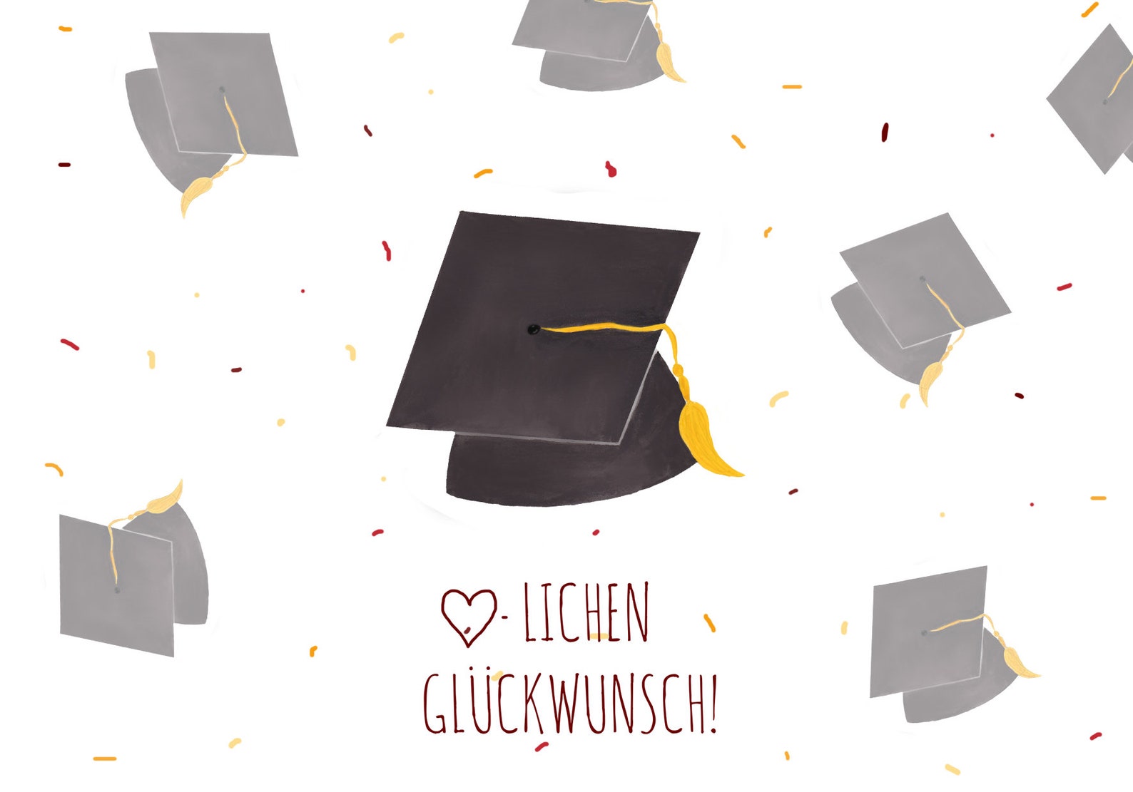 Karte zum Abschluss Bachelor Master Promotion Abi Abschluss - Etsy.de