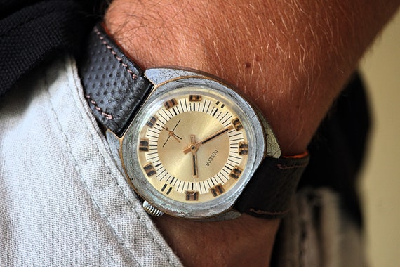 Orologi vintage per uomini Pobeda orologio da polso da uomo - Etsy Italia