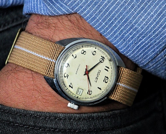 Orologio da uomo sovietico russo vintage classico orologio da | Etsy Italia