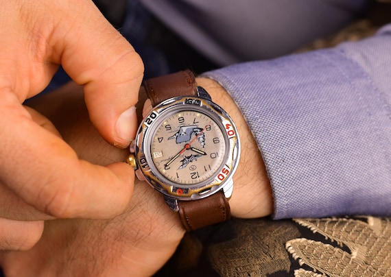 Relojes militares de hombres raros reloj mecánico vintage para los hombres  reloj de muñeca retro del ejército reloj de los viejos años 80 regalo  militar regalo vintage -  México