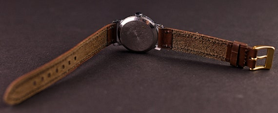 Old 80s Watch - Mens Wrist Mechanical Vintage Wat… - image 5