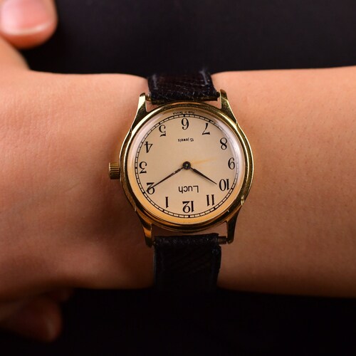 Ladies Watch - Retro Russian Unisex Watch - Vintage Mechanical Womens Wrist Watch - Old Watch For shops Women - Gift For Her - Mom Gift