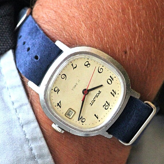 Orologio russo per uomini classico orologio da polso quadrato | Etsy Italia