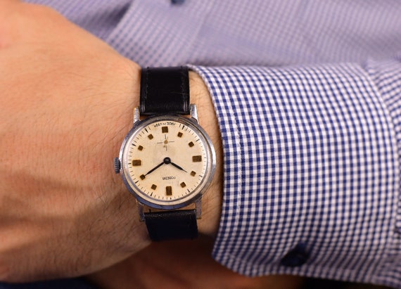 Mens watches for small wrists cheap round