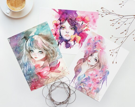 girls art set