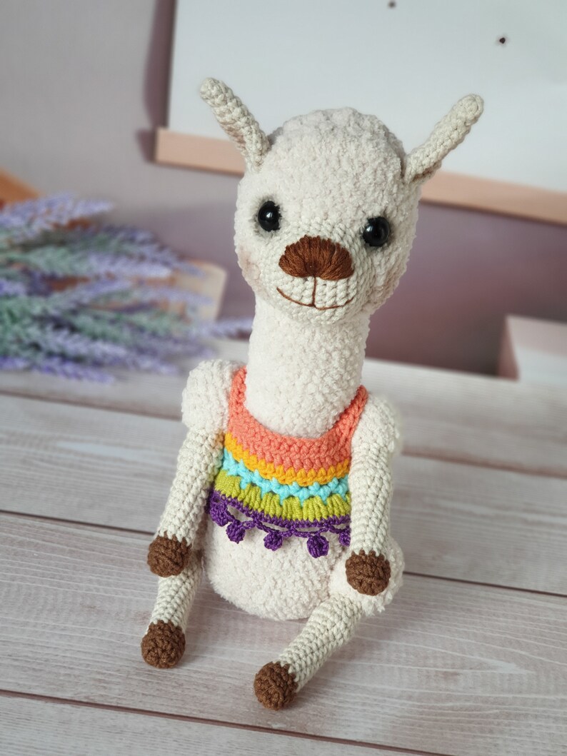 Llama toy soft / Alpaca stuffed toy / gift for goddaughter / | Etsy