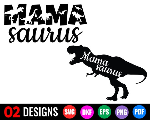 Download Mama Saurus Svg Dinosaurs Svg Mamasaurus Svg Family Svg Etsy