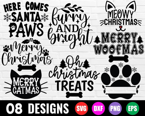 Dog Christmas Ornament SVG Bundle Graphic by Design's Dark