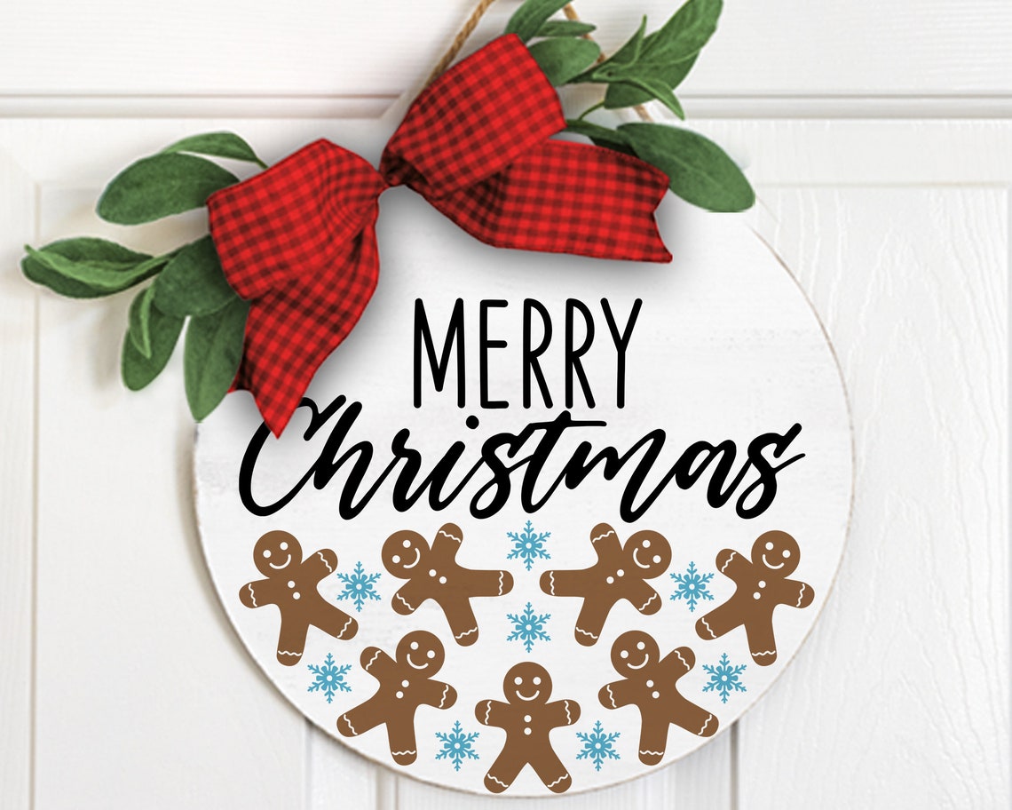Christmas Door Hanger SVG Bundle Christmas Svg Christmas - Etsy