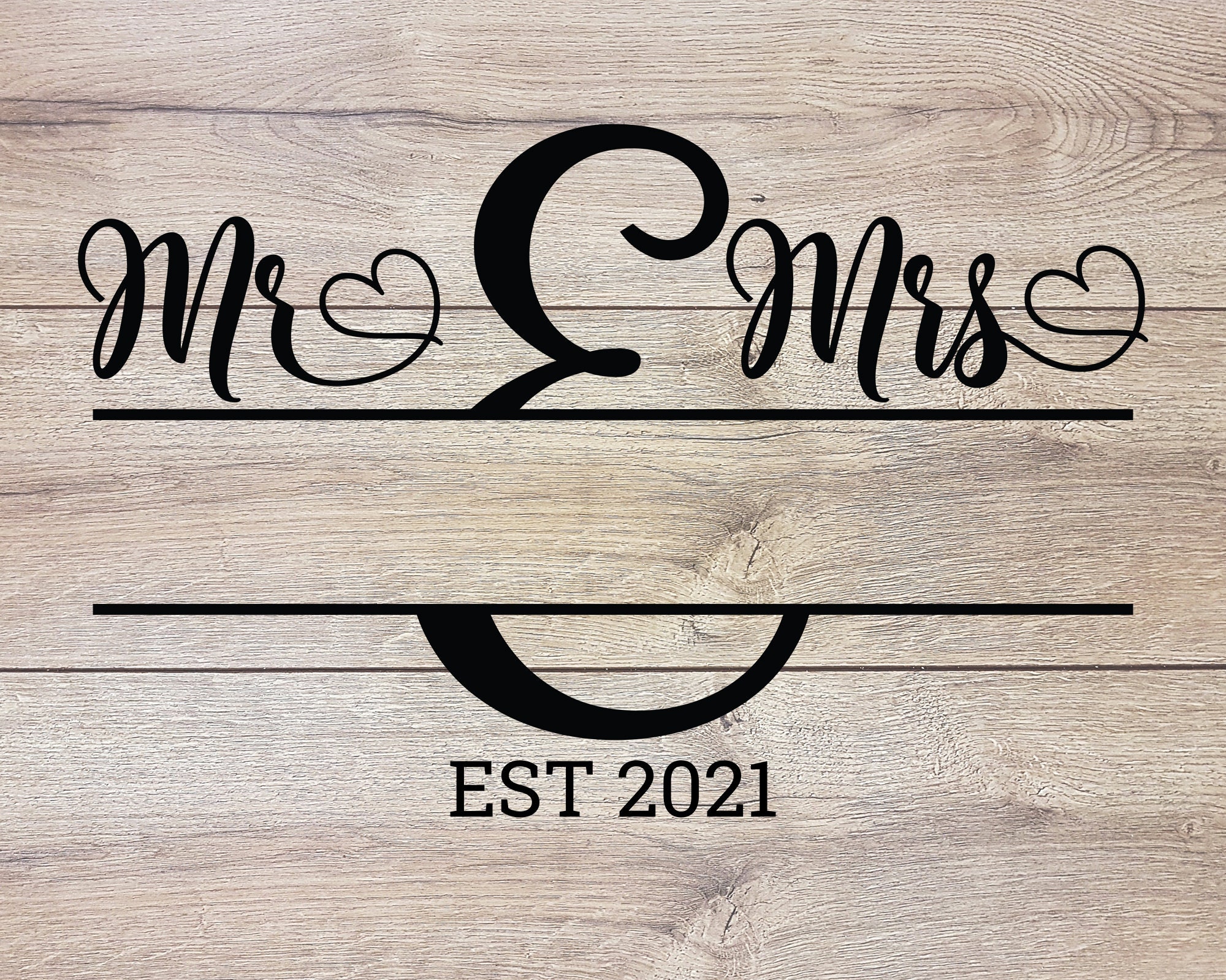 Mr and Mrs SVG Mr & Mrs SVG Established 2021 SVG Mr and Mrs Etsy