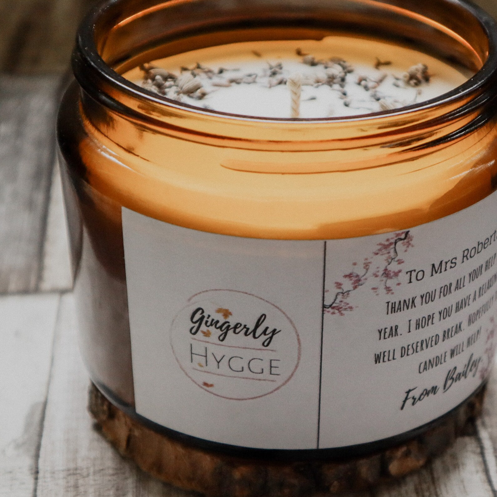 Hygge Candle Large 50cl Personalised Hand Poured 3 Wick Etsy Denmark