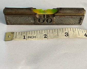 Vintage engineer’s spirit level