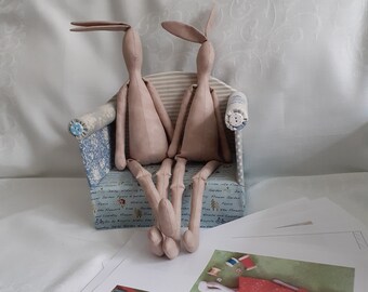 Two lucky bunny bodies