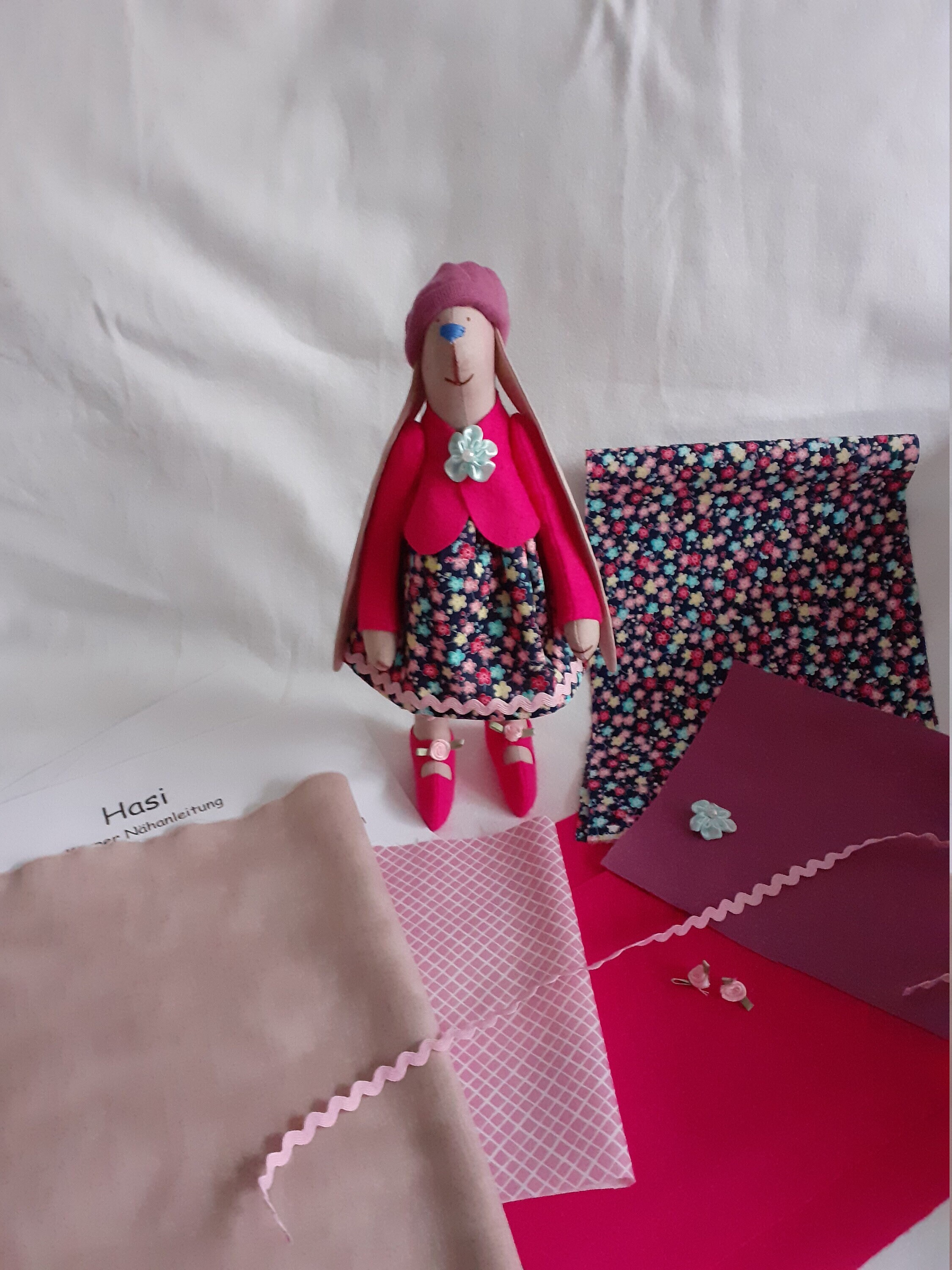 Materialset - Hasi in Pink / Blue - Etsy