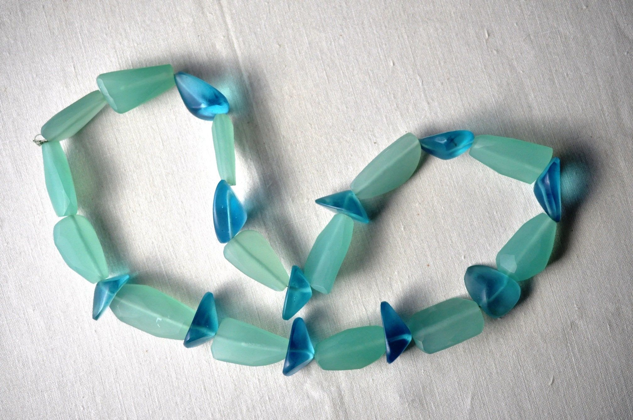 1950s Green Necklace - Etsy 